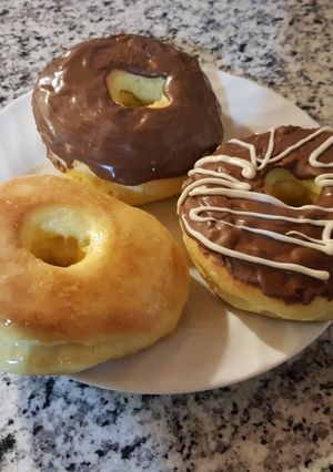 Una foto de Donas horneadas