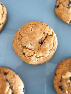 A picture of Chocolate chip Cookies.