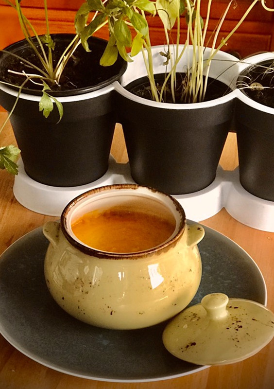 Una foto de Crema de calabaza