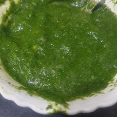 A picture of Coriander chutney.