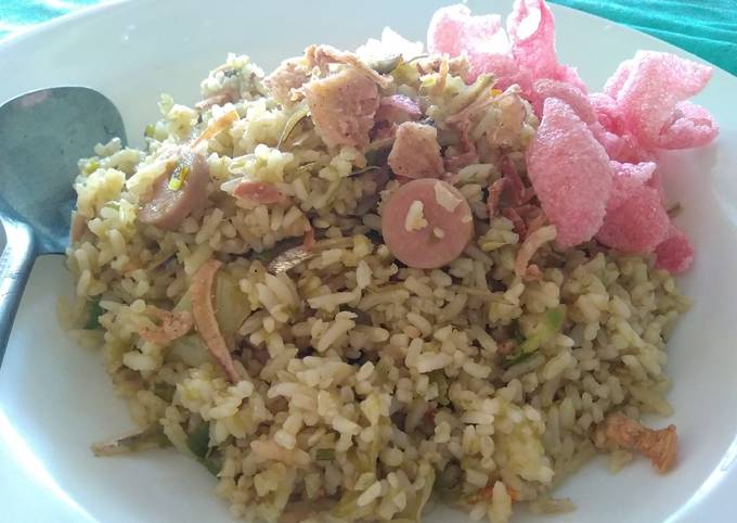 Nasi Goreng Lado Hijau Ala Rumahan