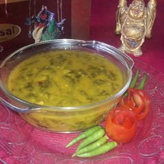 A picture of Poi ke dal (Aka malabar spinach).