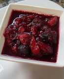 Salsa Mermelada de Frutos Rojos Keto - Sin Tacc