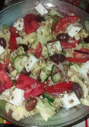 O poză a rețetei Salată grecească🇬🇷.