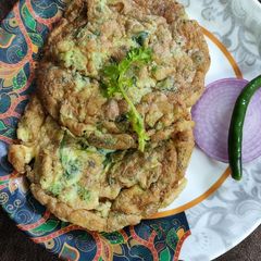 A picture of Masala Omelette.