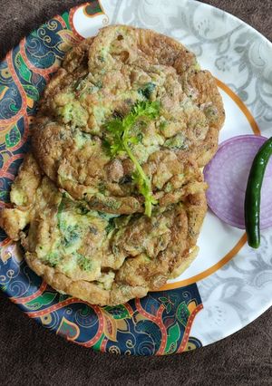 A picture of Masala Omelette.