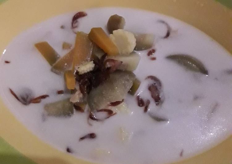 Langkah memasak Sayur santan simpel #5 resep terbaruku# 😊😊😊, Bikin Ngiler