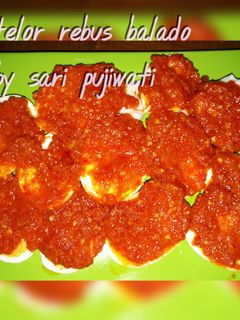 Foto resep Telor Rebus Balado