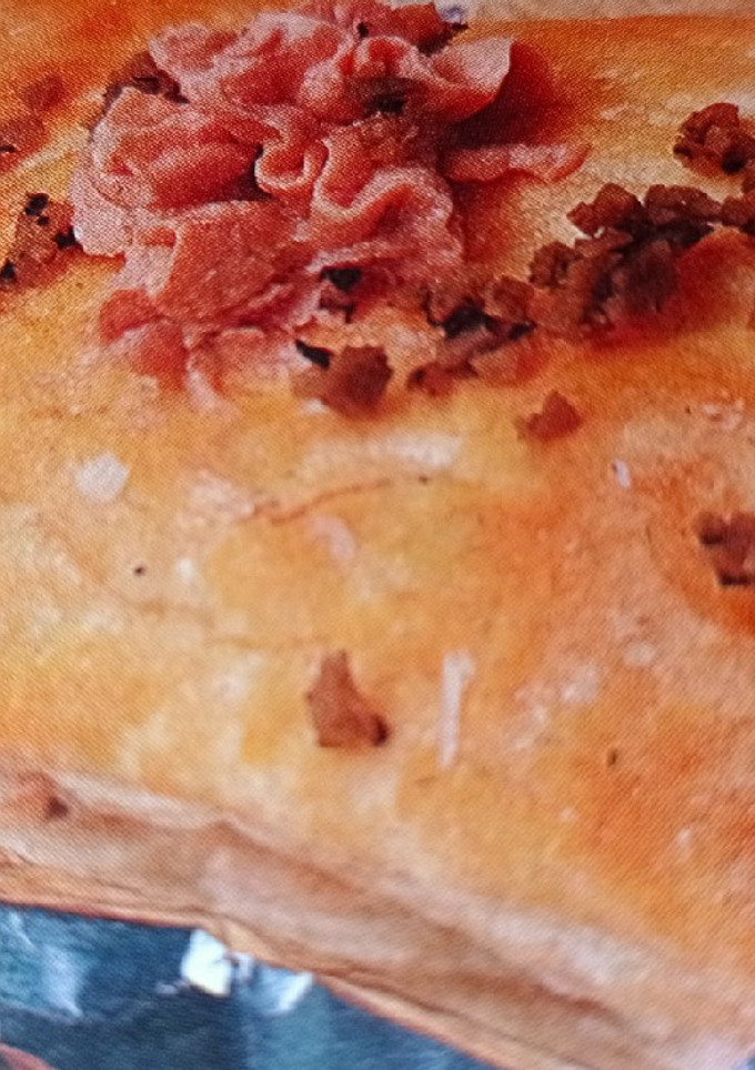 Una foto de Hojaldre con paté