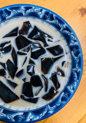 馬來西亞🇲🇾—豆奶涼粉（🇹🇼：豆漿仙草） 的食譜成品照片