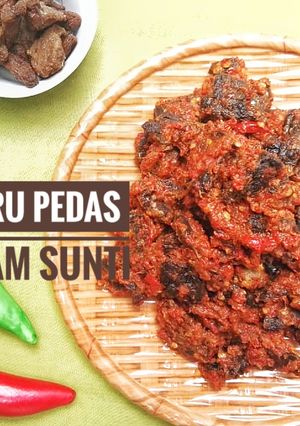 Foto resep Paru Asam Sunti