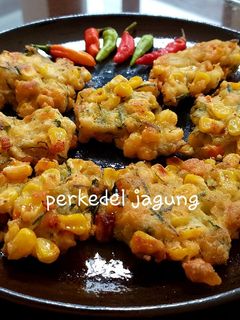Foto resep Perkedel Jagung