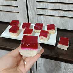 کیک یخچالی تک نفره-レシピのメイン写真