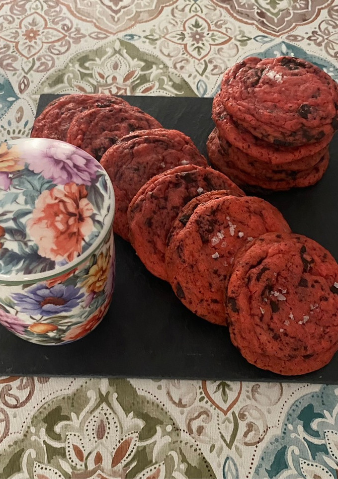 Una foto de Cookies Red Velvet