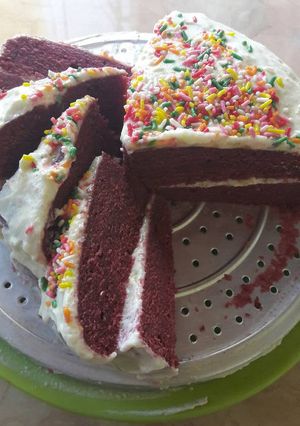 Foto resep Red Velvet Kukus