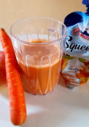 Foto resep Juice apel, wortel, yoghurt