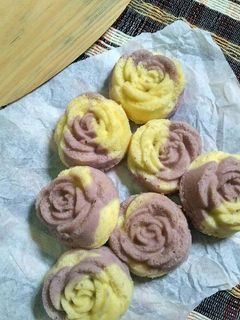 Foto resep Bolu kukus mawar lembut irit telur