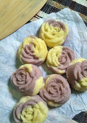 Foto resep Bolu kukus mawar lembut irit telur