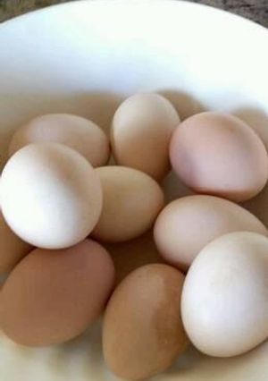 A picture of Boiled eggs.
