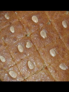 صورة لوصفة اطيب هريسة (نمورة) بمكونات بسيطه 😋