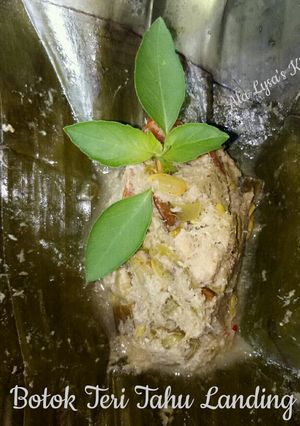 Foto resep Botok Teri Tahu Landing