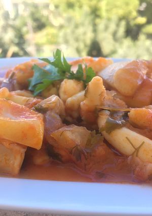 Φωτογραφία της συνταγής Σουπιές κρασάτες