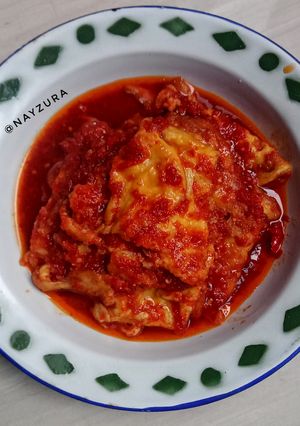 Foto resep Telur Dadar Pedas Manis