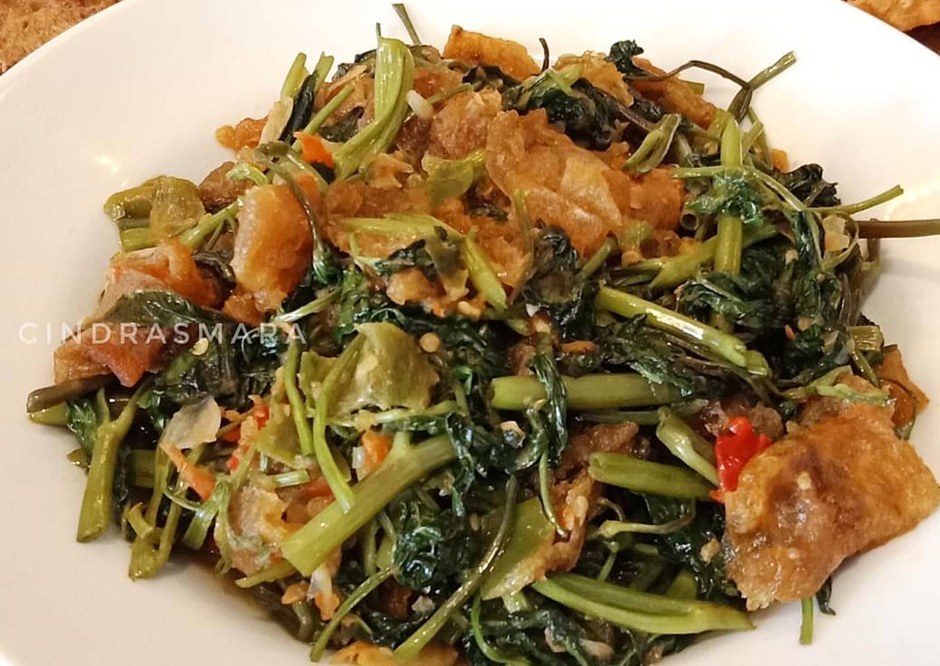 Oseng kangkung kencur special dorokdok