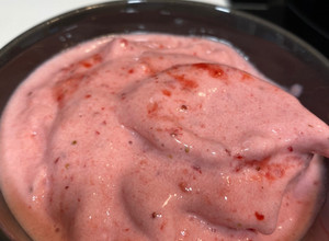 Foto principal de Helado de fresa saludable (mambo)