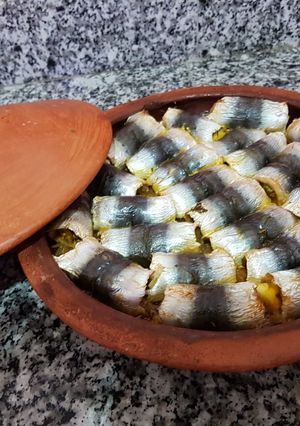 صورة لوصفة سمك السردين بالفروماج