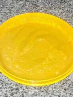 Una foto de Sopa crema de calabaza light