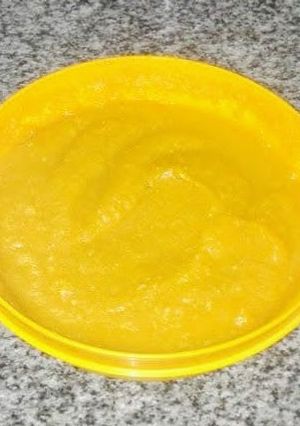 Una foto de Sopa crema de calabaza light