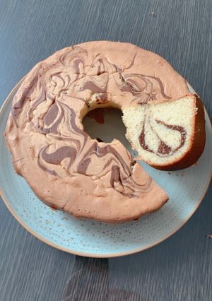 Foto resep Marble cake simple