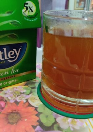 A picture of Green Tea Turmeric kadha.