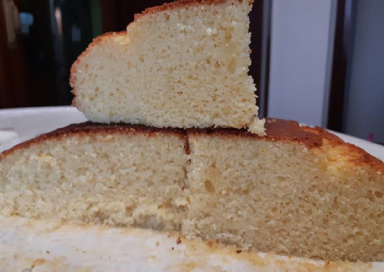 Bizcocho de naranja esponjoso y tierno