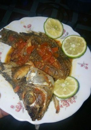 A picture of Wet fish#authormarathon.