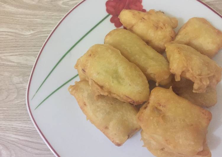 Pisang goreng crispy