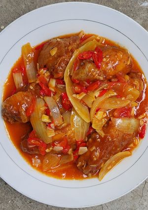 Foto resep Ayam Goreng Saos Mentega ala Pemula
