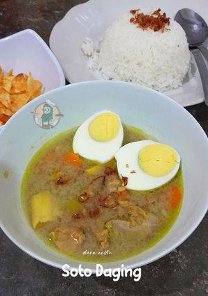 Foto resep Soto Daging ala soto sulung,,, andalan aku
