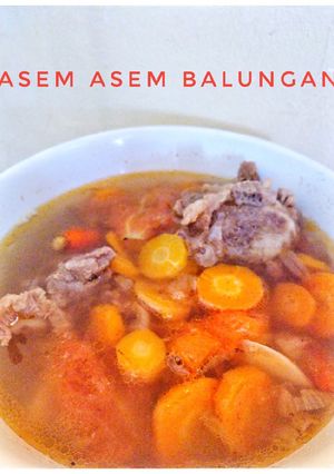 Foto resep Asem asem balungan