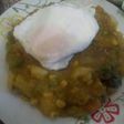 Charquicán con huevo