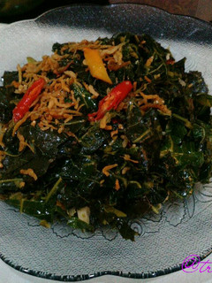 Foto resep Tumis Daun Pepaya Teri Asin