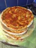 Pizza masa madre, doble receta !!7 bollos de 275 gr