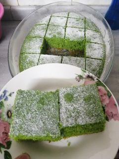 صورة لوصفة كيكة بالسبانغ