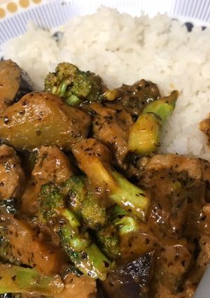 รูปของ Green Curry Lamb Stir Fry (แกะผัดพริกแกงเขียวหวาน)