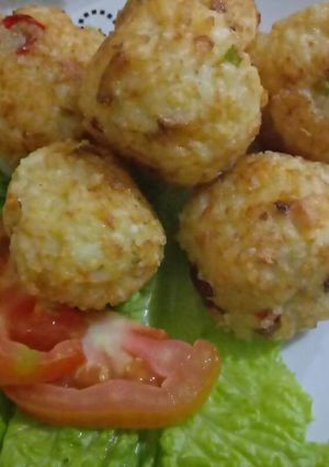 Foto resep Bola-bola nasi