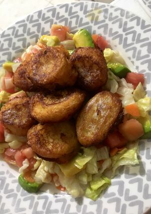 Una foto de CROQUETAS CON PURÉ DE PAPAS 🥔