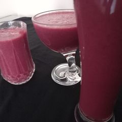 A picture of Zobo smoothie.