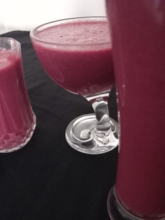 A picture of Zobo smoothie.