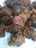 Frituras de remolacha